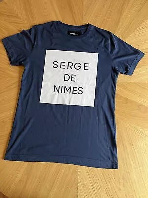 Buy Mens Serge De Nimes (Proudlock Made In Chelsea) Navy T Shirt Size Extra Small XS • 1£