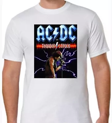 Buy (AC-DC) THUNDERSTRUCK-shirts (men's & Boys) By Steve • 7.75£