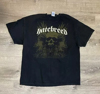 Buy Vintage Hatebreed Supremacy T-Shirt Size XL Tennessee River Band Tee Metal Rock • 46.59£