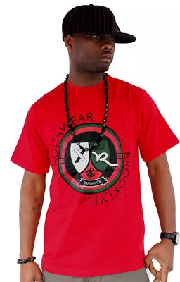Buy Rocawear Men's Red SignOut Cotton T-Shirts, New Hip Hop Era, Urban Time Is Money • 19.99£