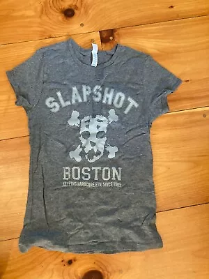 Buy Slapshot Boston Hardcore Band Women’s T-shirt Size Medium, New Old Stock • 11.67£