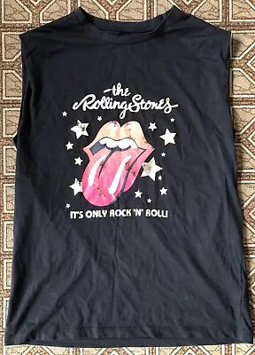 Buy Rolling Stones  T Shirt Womens Size 8 By Bravado • 8.95£