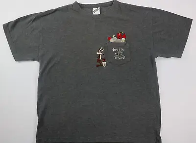 Buy VINTAGE Warner Bros T-Shirt Wile E Coyote TNT  I Have All The Answers  Mens L • 14.59£