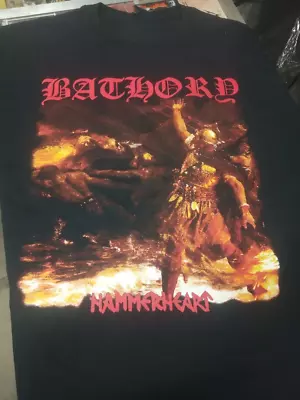 Buy Bathory Band Music For Lovers Black T-Shirt Cotton Full Size ZH242 • 21.46£
