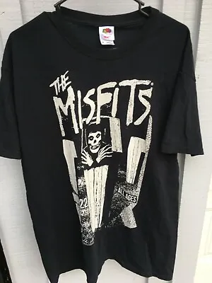 Buy Vintage The Misfits Concert Tour T- Shirt Size Xl • 23.34£