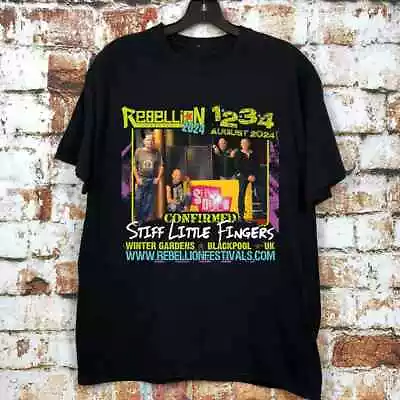 Buy HOT SALE!! Stiff Little Fingers Rebellion Festival 2024 T-Shirt • 19.60£