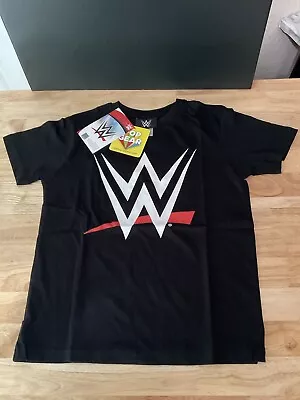 Buy WWE Logo Kids T-Shirt Age 7-8 Years • 1.99£