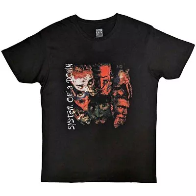 Buy System Of A Down Unisex T-Shirt: Painted Faces (X-Large) • 17.49£