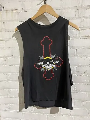 Buy Danzig Not Of This World Tour 1989 Band T-shirt Medium Vintage Thrashed Burnout  • 188.72£