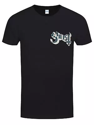 Buy Ghost T-shirt Dance Macabre Logo And Cover Men's Black • 16.99£