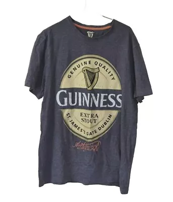Buy Guiness Black Cotton T- Shirt Size M • 10.88£