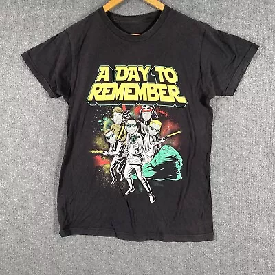 Buy A Day To Remember Shirt Mens Medium Black Concert Start Wars Parody Adult • 24.44£