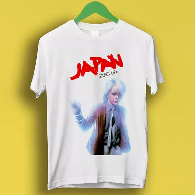 Buy Japan Sylvian Quiet Life 80s Music Synth Pop New Wave Gift Tee T Shirt P1356 • 6.35£
