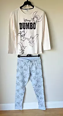 Buy DISNEY DUMBO PYJAMAS Set PJ'S PJ Bottoms = S / Top = L - NEW • 3.50£