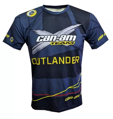 Buy Can-Am Outlander T-shirt Camiseta Maglietta Biker Motorcycle Off Road Sport Moto • 27.95£