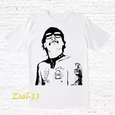 Buy GG Allin Short Sleeve White T-Shirt H47734 • 16.76£