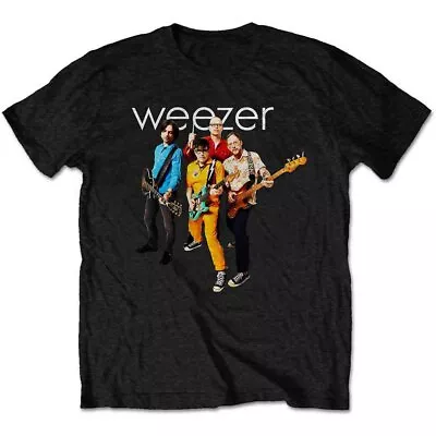 Buy Weezer Unisex T-Shirt: Band Photo (XX-Large) • 16.56£