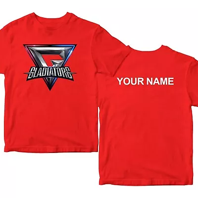 Buy New Adults Kids Personalised Name Gladiators 90's TV Show T-Shirt Retro Tee Top • 10.99£