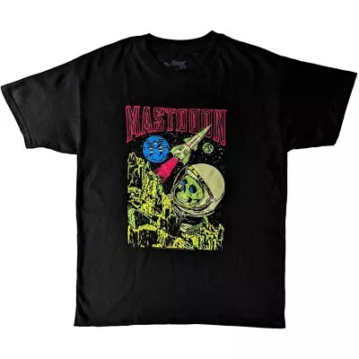 Buy Mastodon Kids T Shirt Space Colorization Logo Official Black Ages 5-14 Yrs L • 14.26£