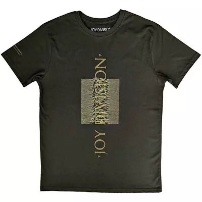 Buy Joy Division T-Shirt GREEN BLENDED PULSE - ECO-FRIENDLY, SLEEVE PRINT - Official • 15.95£