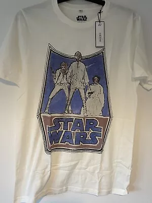 Buy Star Wars Vintage Icon Sketch T-Shirt • 5£