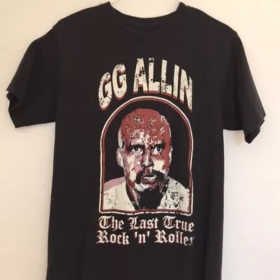 Buy GG Allin The Last True T-shirt, Gift For Fan, Retro T-shirt TE1235 • 15.86£