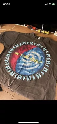 Buy Vintage 1992 Genesis We Can’t Dance Tour T Shirt Phil Collins Peter Gabriel L • 24.99£