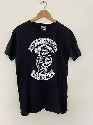 Buy Sons Of Anarchy Vintage Black T Shirt American Zone Size XXL Unisex • 11.99£