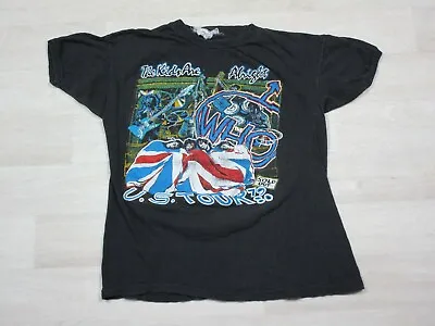 Buy Vintage 1970's The Who Concert T Shirt (S) Parking Lot Keith Moon Tribute 79' • 660.99£