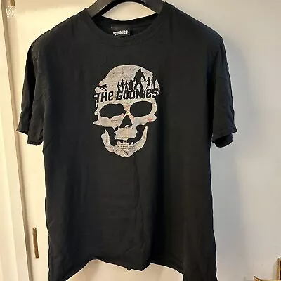 Buy Black The Goonies T Shirt Size L • 0.99£