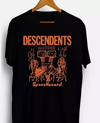 Buy Descendents Punk Rock Band T-shirt, Gift For Fan, Cotton Black Shirt, Black • 9.33£