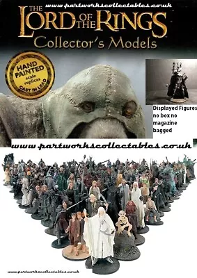 Buy Eaglemoss Lord Of The Rings Figures Collector's Models Series Displayed • 9.99£