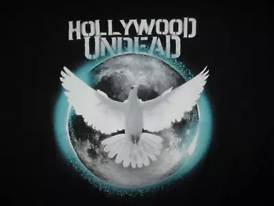 Buy HOLLYWOOD UNDEAD T SHIRT Dove World Band Concert Tour XL • 11.92£