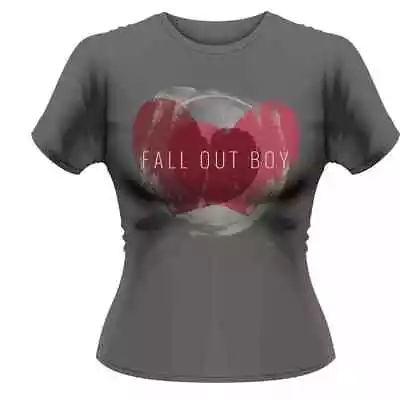 Buy Fall Out Boy - Hearts - Tee - Ladies Fit T-Shirt - Official Licensed • 17£