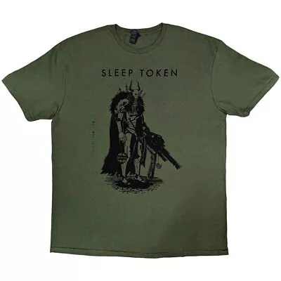 Buy Sleep Token The Summoning Green XXL Unisex T-Shirt NEW • 17.99£