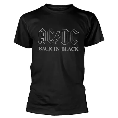 Buy AC/DC Back In Black Black  T-Shirt NEW OFFICIAL • 13.99£