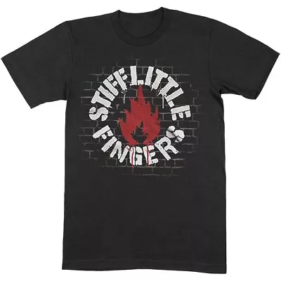 Buy Stiff Little Fingers Wall Official Tee T-Shirt Mens • 16.06£