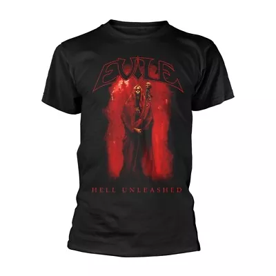 Buy Evile Hell Unleashed Black Official Tee T-Shirt Mens • 19.27£