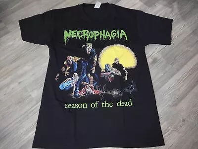 Buy Necrophagia Death Metal Shirt Impetigo Repulsion Incantation Exhumed • 28.28£