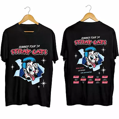 Buy STRAY CATS Band Tour 2024 Collection Gift For Fan S To 5XL T Shirt TMB3121 • 29.26£