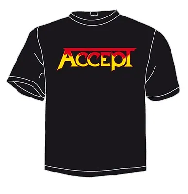 Buy ACCEPT - Orange Logo - T-Shirt - Größe / Size L - Neu • 18.69£