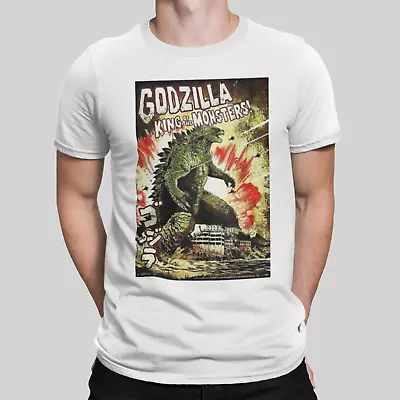 Buy GODZILLA Sci Fi Film Movie Funny Horror 80s Novelty Birthday T Shirt • 6.99£