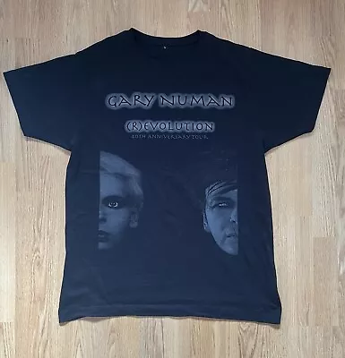 Buy Gary Numan 40th Anniversary (R)evolution 2014 Tour T Shirt Size Large  • 19.99£