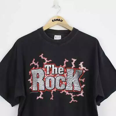 Buy Vintage Wrestling T-Shirt, The Rock 1999 (XL) • 175£
