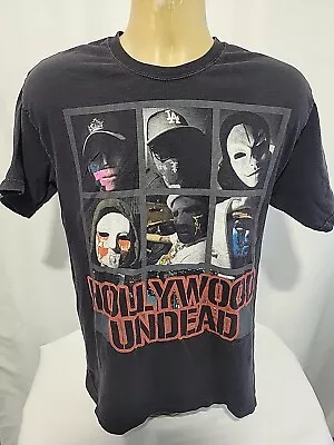 Buy HOLLYWOOD UNDEAD Original 2008 Swan Songs Promo T-Shirt Y2K Double Sided Size M • 13.97£