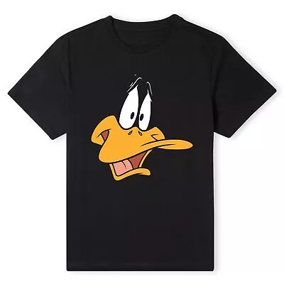 Buy Official Looney Tunes Daffy Duck Face Unisex T-Shirt • 12.99£
