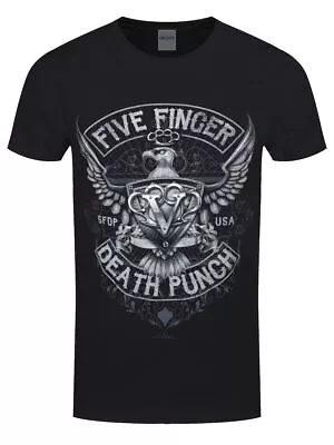 Buy Five Finger Death Punch T-shirt Eagle Men's Black • 16.99£