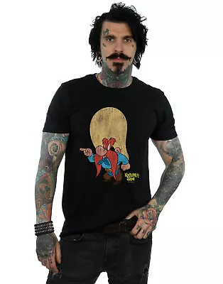 Buy Looney Tunes Men's Yosemite Sam Distressed T-Shirt • 13.99£