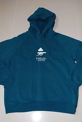 Buy Rare Bnwt Arsenal Adidas Football Player Issue Green Lifestyler Hoody Large • 189.99£