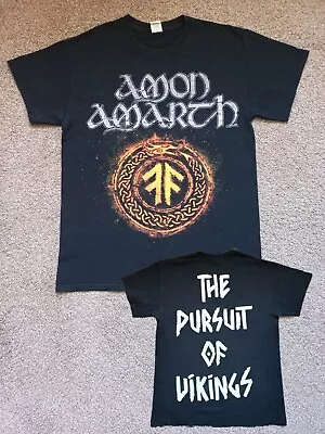 Buy Amon Amarth Pursuit Of Vikings T-Shirt - Size M - Vintage Heavy Death Metal  • 13.99£